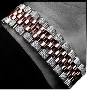 Premium handcrafted gold and diamond jewellery set with necklace and earrings – RoyalJain luxury bridal jewellery